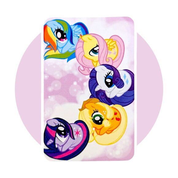 My Little Pony Art Lomo Card (MLP05): Rainbow Dash, Applejack, Twilight Sparkle - Picture 1 of 2
